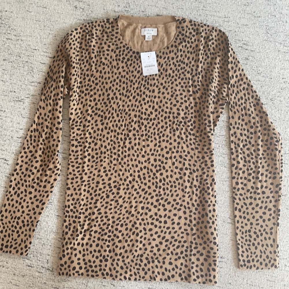 SOFT J.CREW long sleeve size small CUTE!!